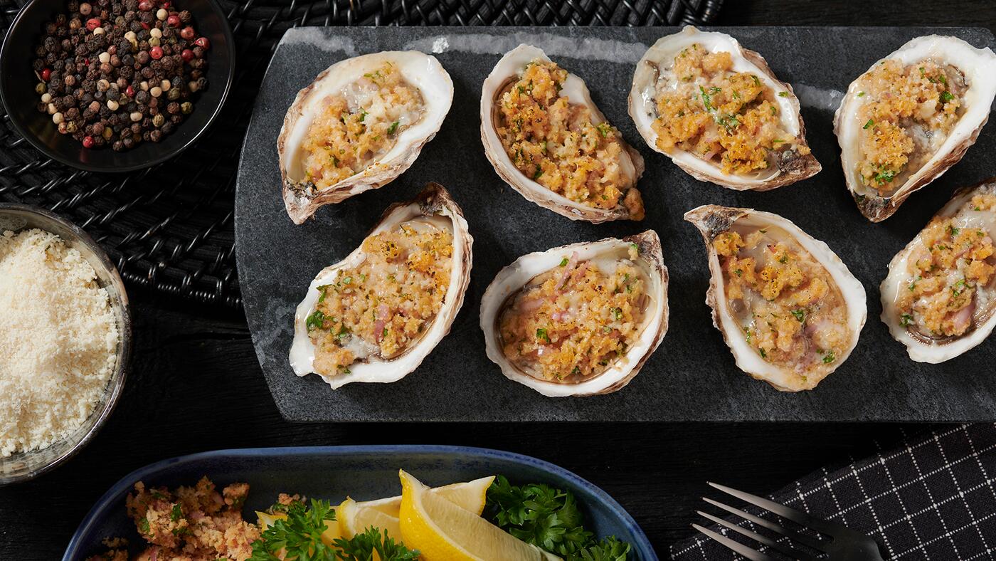 Stuffed Oysters Feed Good Rewards